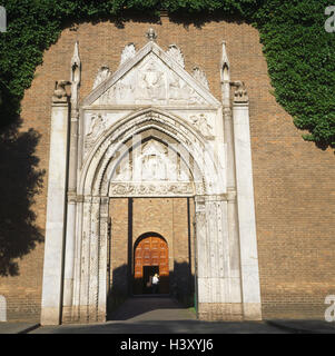 Italien, Emilia Romagna, Ravenna, Basilika, siehe Giovanni Evangelista, Portalstruktur, Kirche, Eingang, Architektur, außen Stockfoto