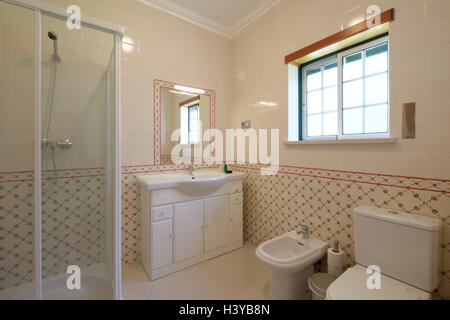 Badezimmer Interieur Stockfoto