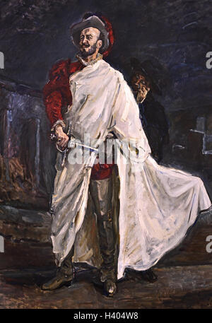 Der Sänger Francisco Burg als Don Giovanni in Mozarts Oper (die rote Burg) 1902 Max Slevogt Deutsch Deutschland (Opera Mozart) Stockfoto