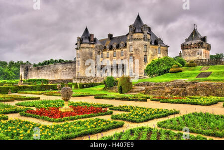 Château De La Roche Courbon in Charente-Maritime Departement von Frankreich Stockfoto