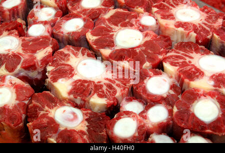 Rindfleisch-Ende der Ochsenschwanz Stockfoto