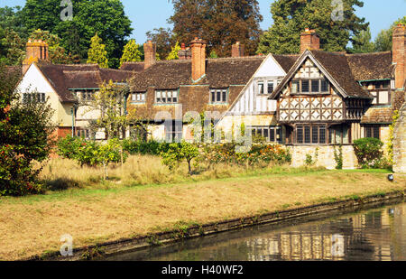 Heaver Burg, Tudor Cottages, Kent, England Stockfoto