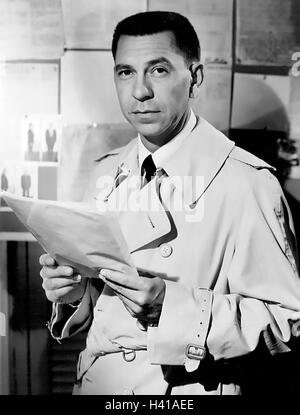 DRAGNET NBC-TV-Serie 1951-1959 mit Jack Webb Stockfoto