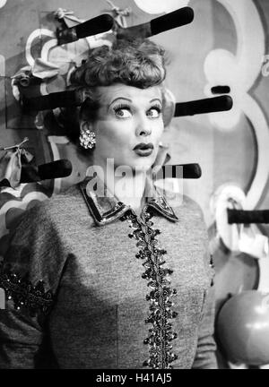 LUCILLE BALL (1911 – 1989), US Film, und TV-Schauspielerin und Produzentin Stockfoto