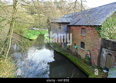 Froghall Wharf, Caldon Canal, Froghall, Stoke-on-Trent, Staffordshire, Mitarbeiter, England, Großbritannien Stockfoto