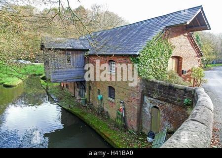 Froghall Wharf, Caldon Canal, Froghall, Stoke-on-Trent, Staffordshire, Mitarbeiter, England, Großbritannien Stockfoto