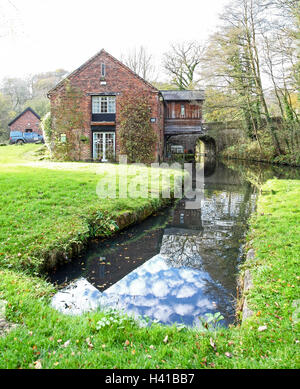 Froghall Wharf Caldon Kanal Froghall Stoke Staffordshire England UK-Mitarbeiter Stockfoto