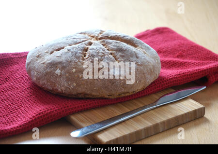 Frischen Laib Vollkornmehl. Stockfoto