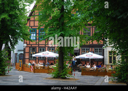 Deutschland, Mecklenburg-Vorpommern, Schwerin, Altstadt, Hotel alt Schweriner Schankstuben, Stockfoto