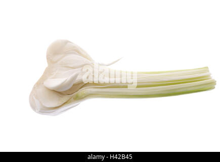 Knoblauch Knötchen, Hälften, Stockfoto