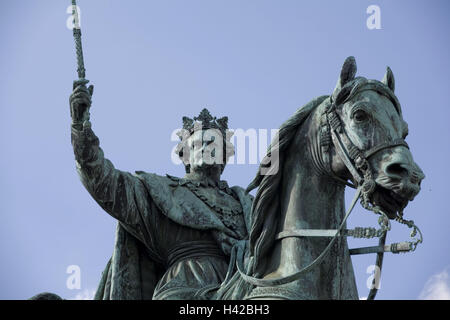 Bluten, Denkmal König Ludwig i., Stockfoto