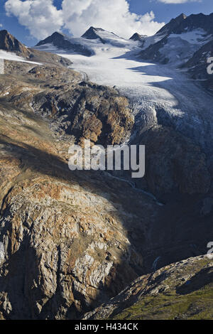 Österreich, Tirol, Ötztaler Alpen, Obergurgl, Stockfoto