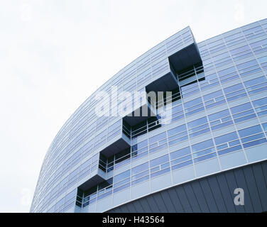 Deutschland, Baden-Wurttemberg, Stuttgart, Untertürkheim (Stadt), Mercedes-Benz Gebäude, Stockfoto