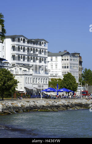 Deutschland, Mecklenburg-Vorpommern, Insel Rügen, Hotel Fürstenhof, Old Town, Sassnitz, Stockfoto