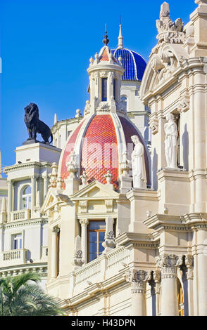 Rathaus, Valencia, Spanien Stockfoto