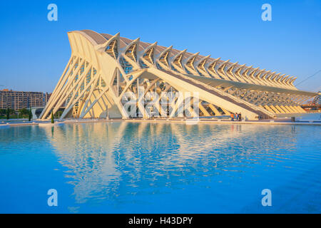 Stadt der Künste und Wissenschaften, Valencia, Comunidad Autonoma de Valencia, Spanien Stockfoto