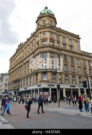 Im viktorianischen Stil erbaute Haus der Frasers Kaufhaus Gebäude an der Argyle Street und der Buchanan Street, Glasgow, Schottland, Großbritannien Stockfoto