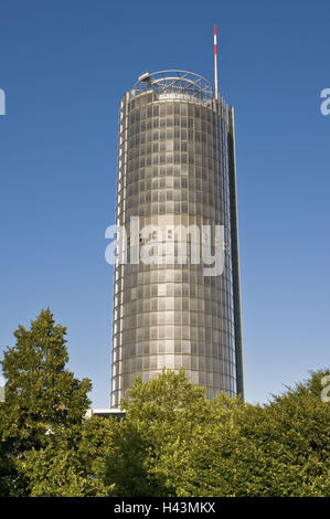 RWE Turm, Oper Platz, Essen, North Rhine-Westphalia, Germany, Stockfoto