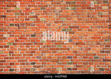 Ziegel, Mauerwerk, Detail, Stockfoto