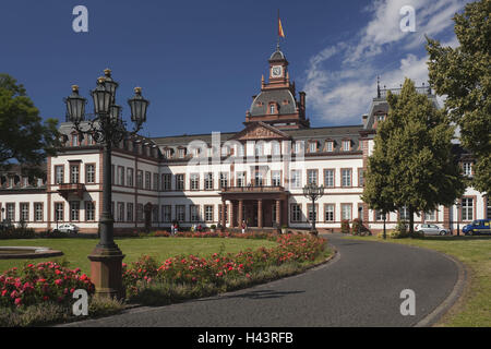 Deutschland, Hessen, Hanau, Schloss Philippsruhe, Stadt, Architektur, Schloss, Burggebäude, Ort von Interesse, Stockfoto