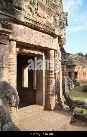 Prasat Hin Phanom Rung in Barium-Thailand Stockfoto