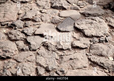 Gehweg alten Stein Burg eingehend Prasat Hin Phanom Rung in Barium-Thailand Stockfoto