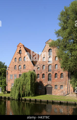 Deutschland, Schleswig-Holstein, Lübeck (Stadt), Salzlager, historische, Stockfoto