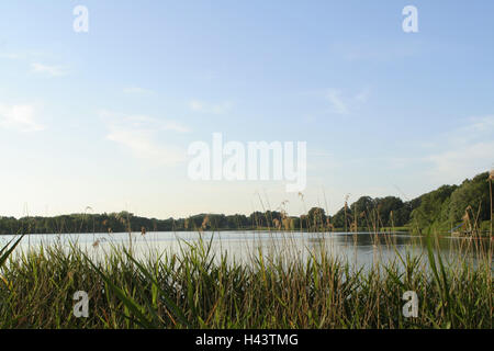 Deutschland, Schleswig - Holstein, Eutin, "der große Eutiner See", Stockfoto