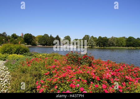 Deutschland, Schleswig - Holstein, Eutin, "der große Eutiner See", Stockfoto