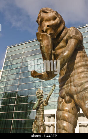 Große Köpfe Thomas Schütte, Philharmonie, Essen, North Rhine-Westphalia, Germany, Stockfoto