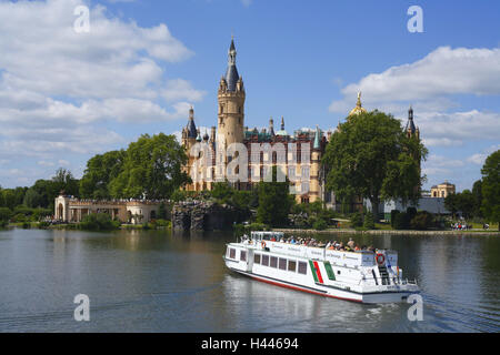 Deutschland, Mecklenburg-Vorpommern, Schwerin, Schweriner Schloss Stockfoto