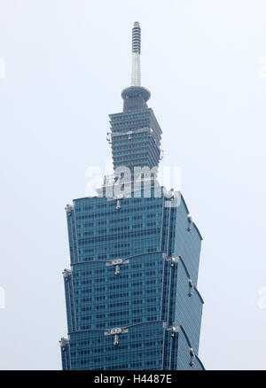 Taipei 101 Tower, Hochhaus, Taipeh, Taiwan Stockfoto