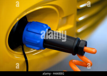 Elektromobil, kostenlos, Connector, Energie, mittlere close-up, Stockfoto