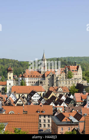 Deutschland, Baden-Württemberg, Sigmaringen, Burg, Stockfoto