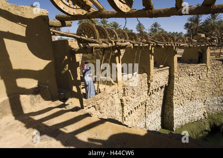 Saudi Arabien, Provinz Tabuk, Stadt Taima, Bir Hadaj, Stockfoto