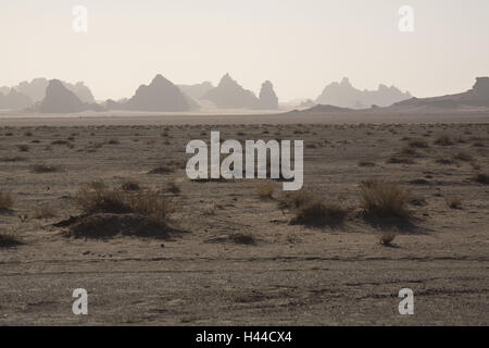 Saudi Arabien, Provinz Tabuk, Hisma Bergwelt, Stockfoto