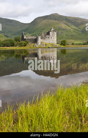 Großbritannien, Schottland, Argyll und Bute, Loch Awe, Kilchurn Castle, Stockfoto