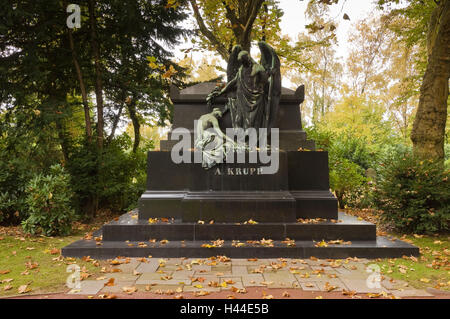 Friedhof der Familie Krupp, Friedhof Bredeney, Essen, North Rhine-Westphalia, Germany, Stockfoto