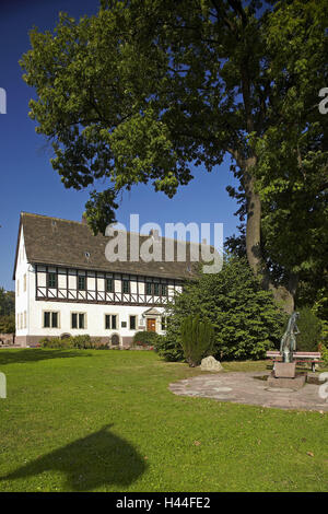 Deutschland, Weser Bergland, Bodenwerder, Rathaus, Stockfoto