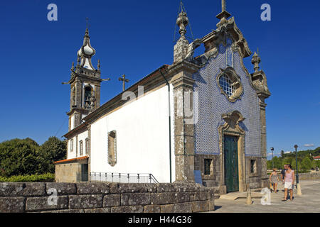 Portugal, Ponte de Lima, Altstadt, Kirche Santo Antonio, Stockfoto