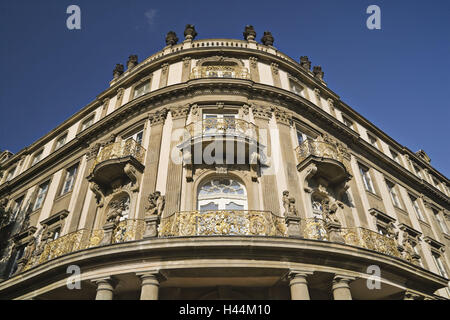 Deutschland, Berlin, Nikolaiviertel, Ephraim Palast, Detail, Stadt, Hauptstadt, Ziel, Ort von Interesse, Palais Ephraim, Architektur, Gebäude, Fassade, Architektur, Museum, Museumsbau, im Außenbereich Stockfoto