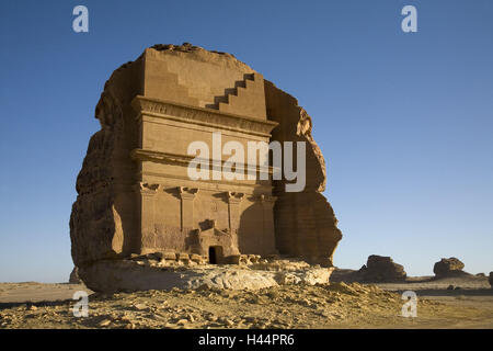 Saudi Arabien, Provinz Tabuk, Madain Saleh, Stockfoto