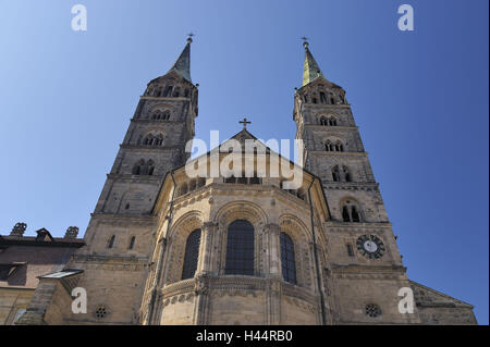 Deutschland, Bayern, Franken, Bamberg, Dom, St. Peter und Georg, Stück Stockfoto