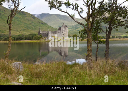 Großbritannien, Schottland, Argyll und Bute, Loch Awe, Kilchurn Castle, Stockfoto