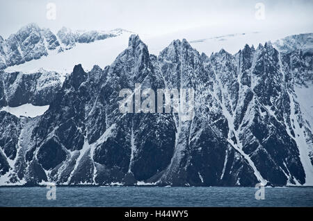 South Shetland, Elephant Island, Cape Ausschau, Felsen, Stockfoto