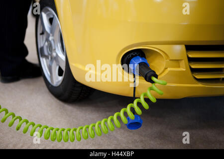 Laden Bahnhof, Connector, Energie, Elektromobil, kostenlos, mittlere close-up, Stockfoto