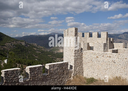 Türkei, Schwarzes Meer Region, Amasya, Burg, Stockfoto