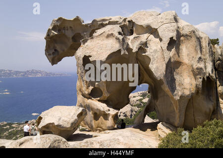 Italien, Sardinien, Capo d ' Orso, Bären-Felsen, Stockfoto