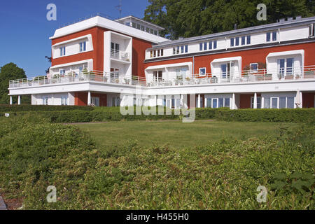 Dänemark, Hotelanlage, in der Nähe Helsingoer, Stockfoto