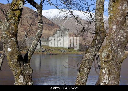 Schottland, Argyll und Bute, Loch Awe, Schloss Kilchurn Castle, Stockfoto